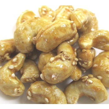 「金沢のこだわり醤油でつくった おいしいナッツ」カシューナッツ