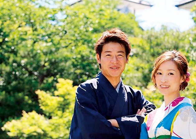 「金沢きもの 花恋」フォトプラン例