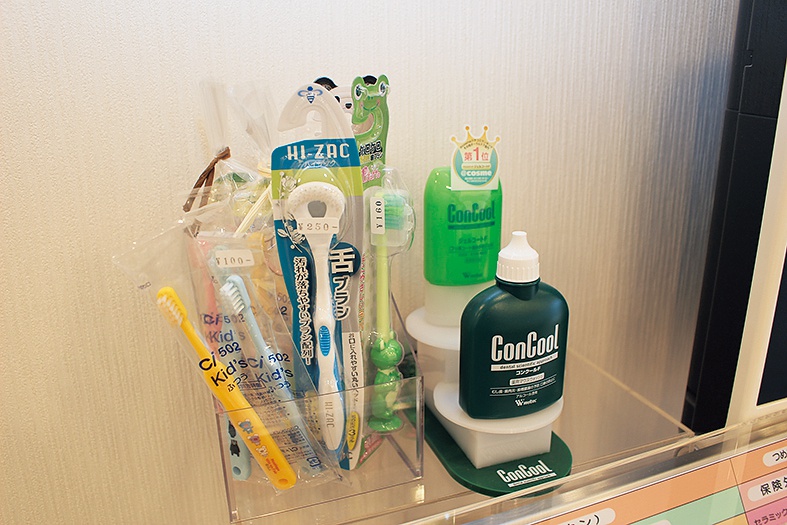 「蓮池歯科医院」ムシ歯や歯周病予防のホームケア用品