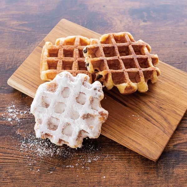 もみの木カフェのベルギーワッフル 