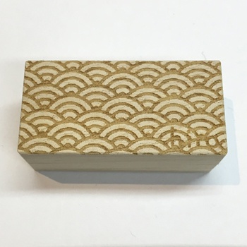 ヒロさんの「小さなお針箱」青海波