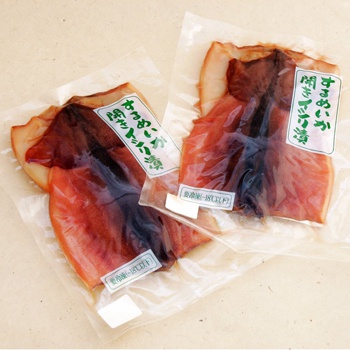 西海水産の「能登 スルメイカ開きイシリ漬（いしりスルメ）」