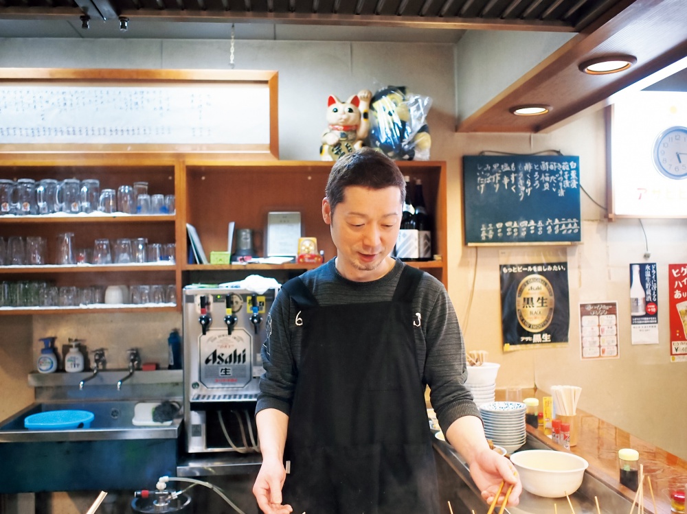 「おでん 若葉」3 代目店主の吉川政史さん