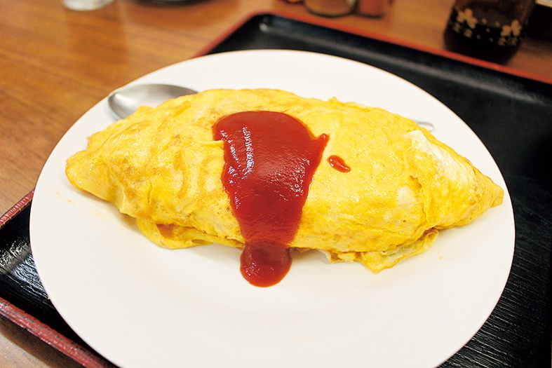 「おたふくや」のオムライス