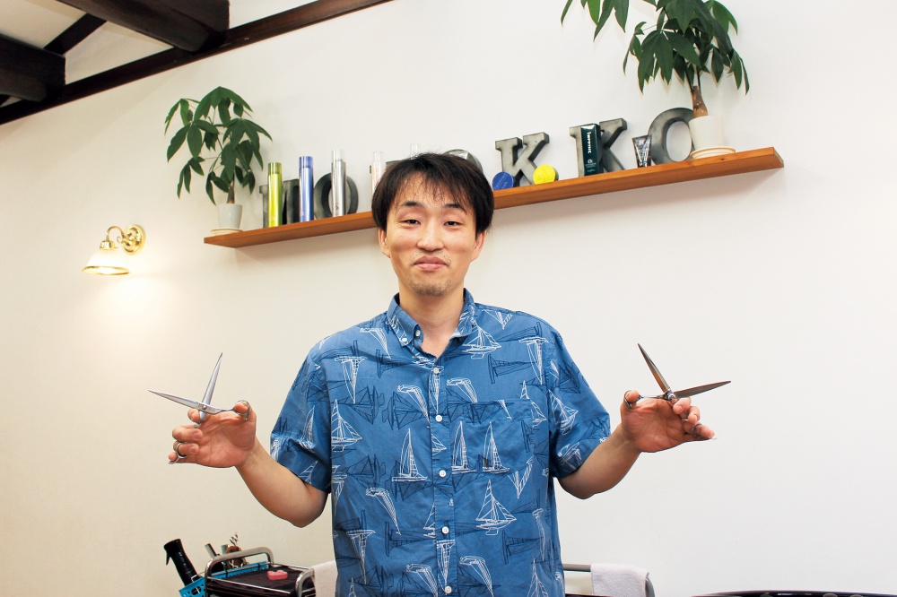 「ヘアサロン MOROKKO」店長の大谷さん