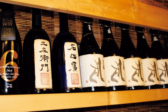 尾山神社前商店街「酒菜肴 じんや」北陸の地酒