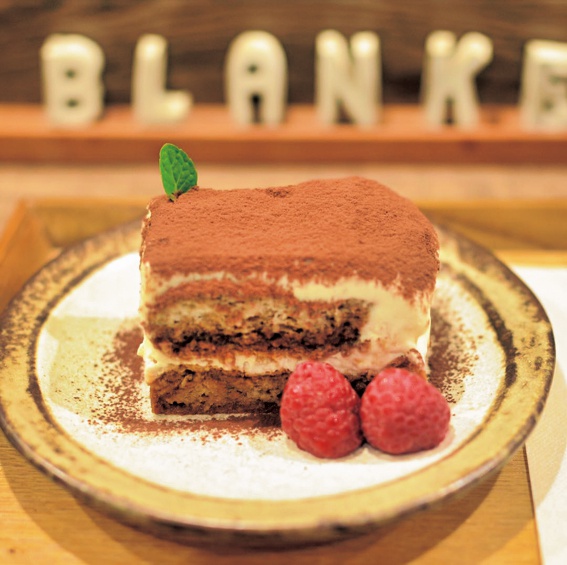 「自家焙煎珈琲 Blanket cafe」ティラミス