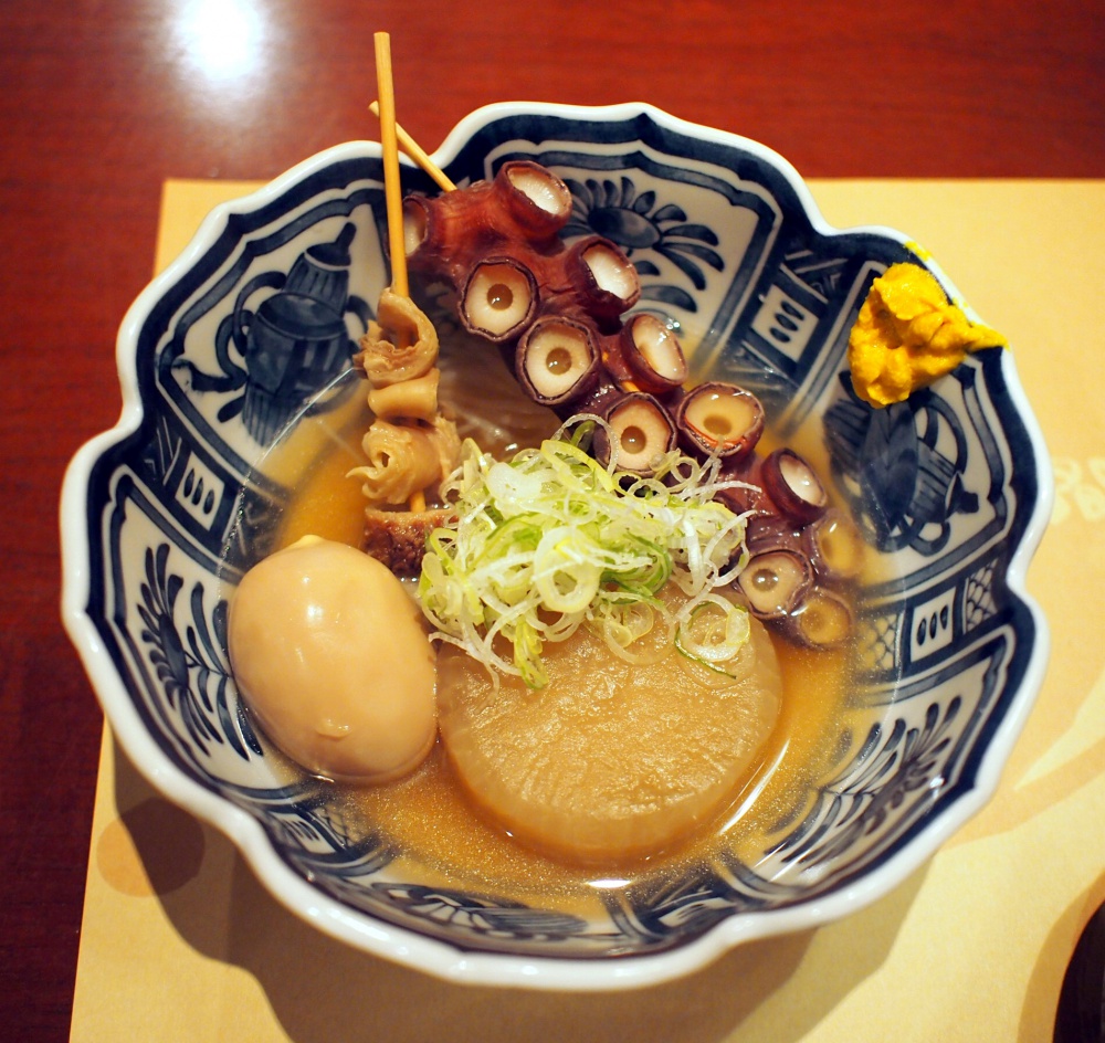 「あまつぼ 柿木畠本店」のおでん