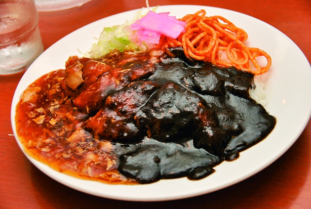 「グリル中村屋」ミックス丼