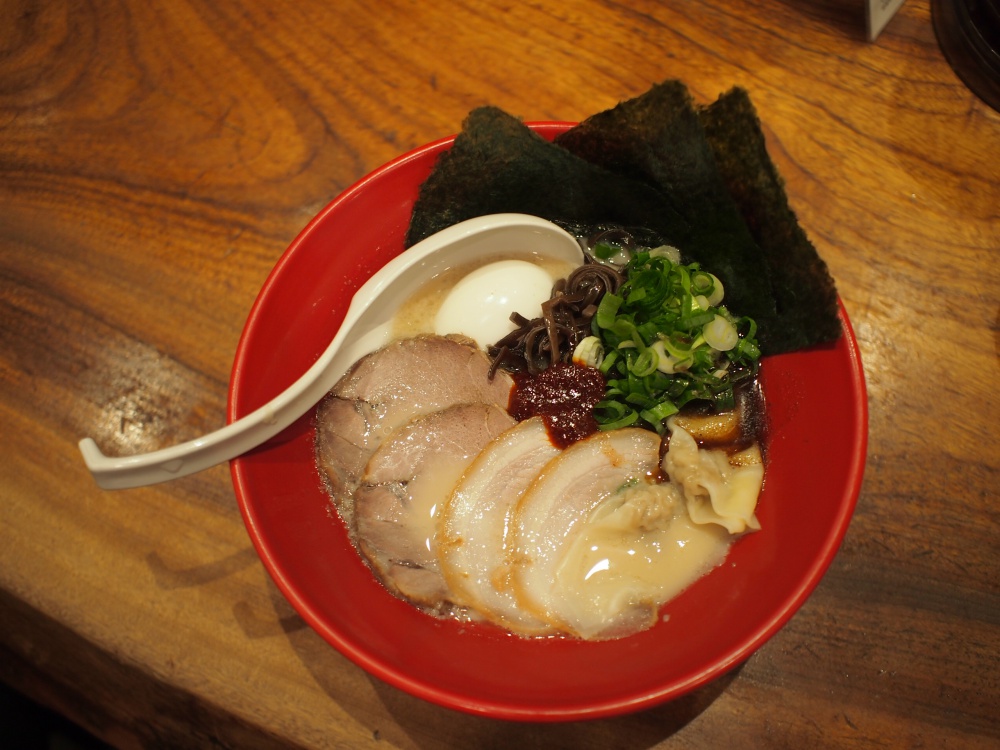 「博多一風堂 金沢香林坊店」特製赤丸