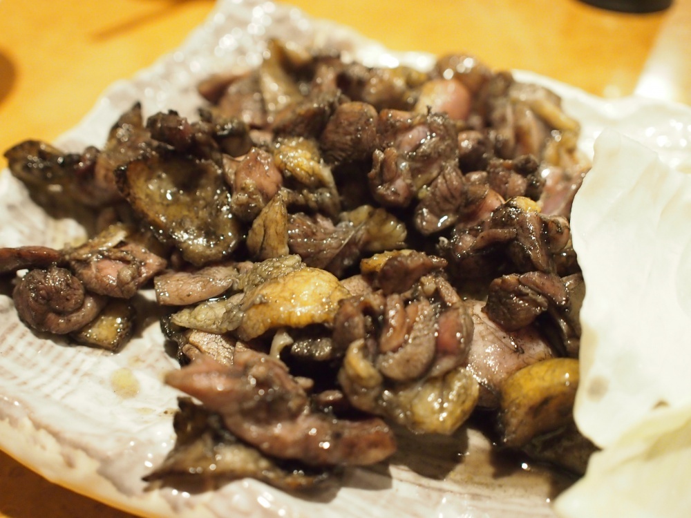 「やきとり 膳」名物ごて焼