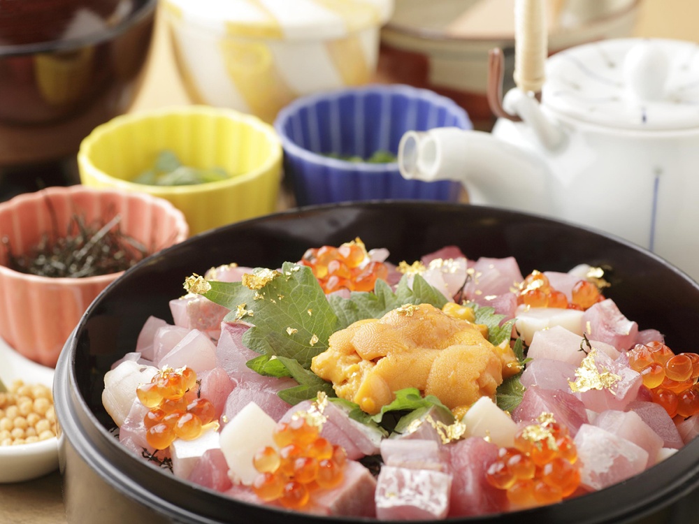 「口福」の海鮮ひつまぶし