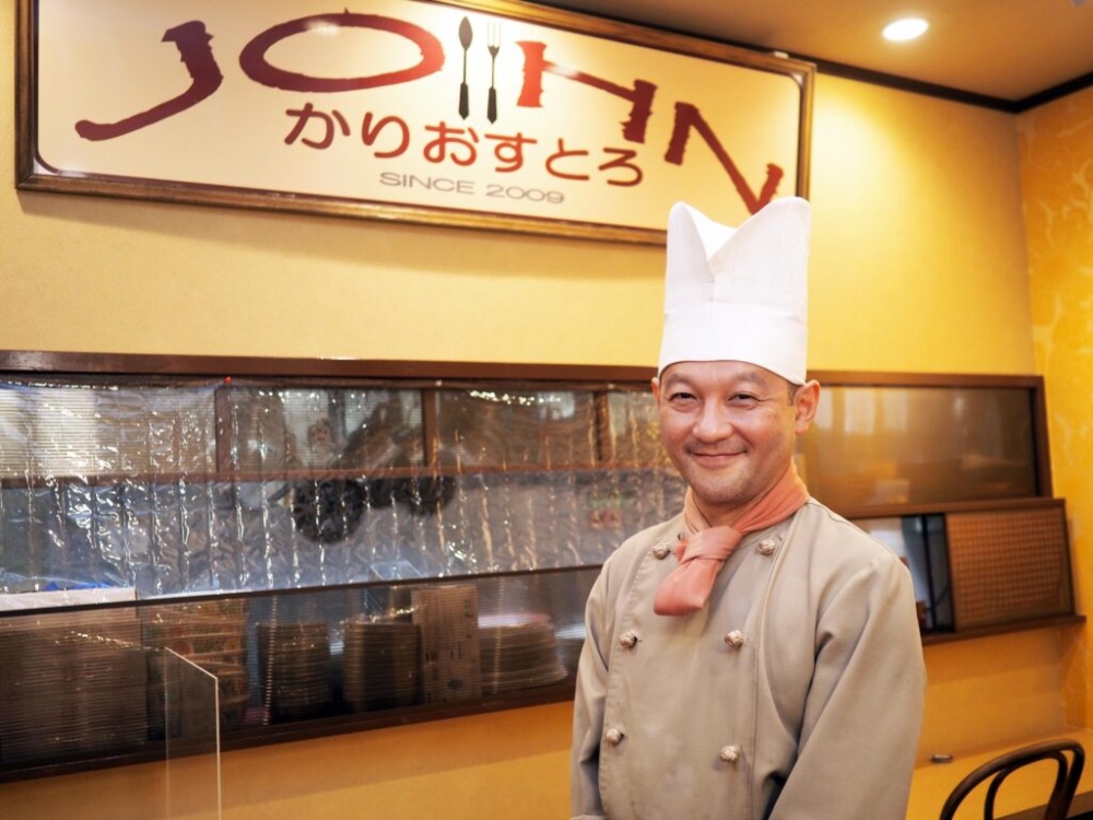 「JOHNかりおすとろ ちむちむ堂」オーナーの柴田さん
