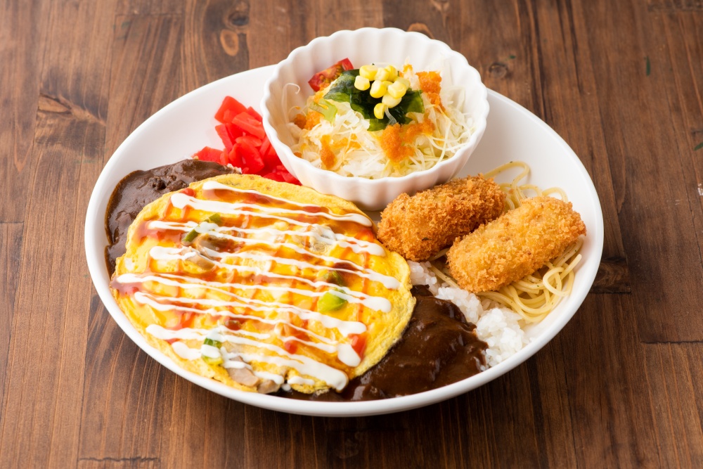 「インデアンカレー金沢額谷店」のCセット