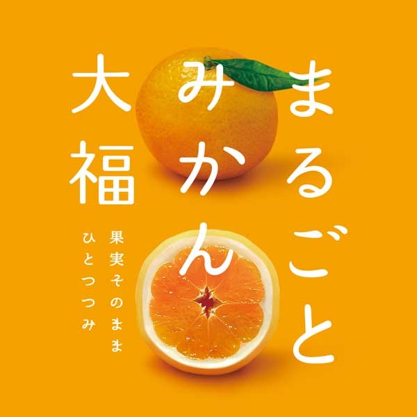 中越の「まるごとみかん大福」